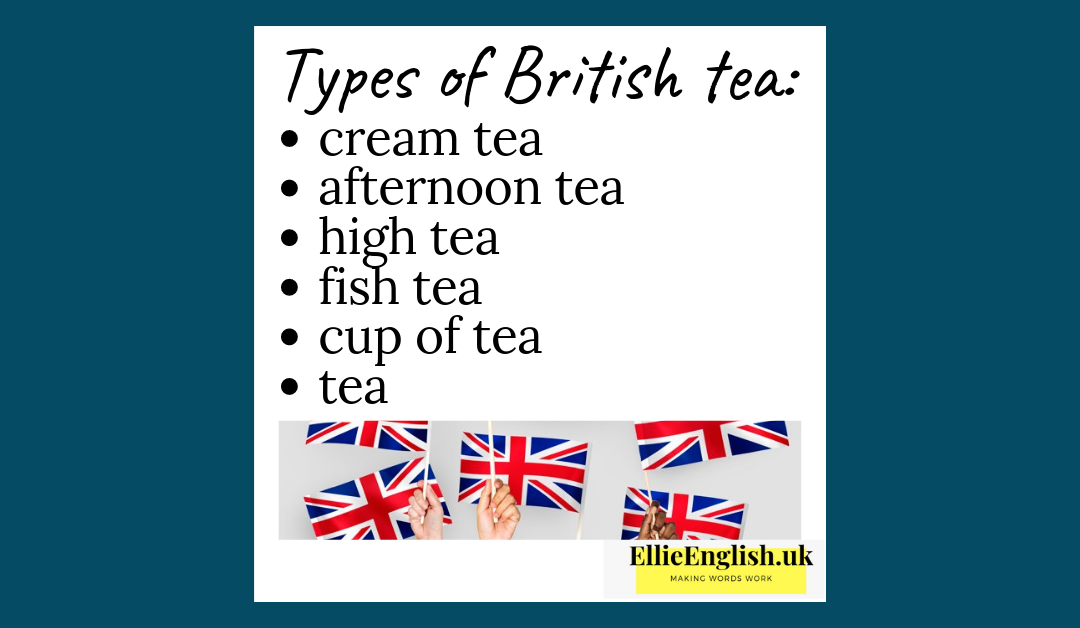 Types of British Tea